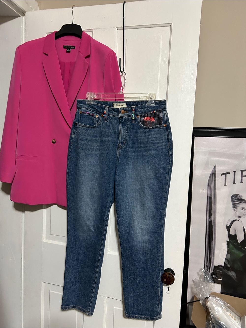 MADEWELL • Boho Embellished Curvy Perfect Vintage JeansBead & Floral Detail - Picture 11 of 16